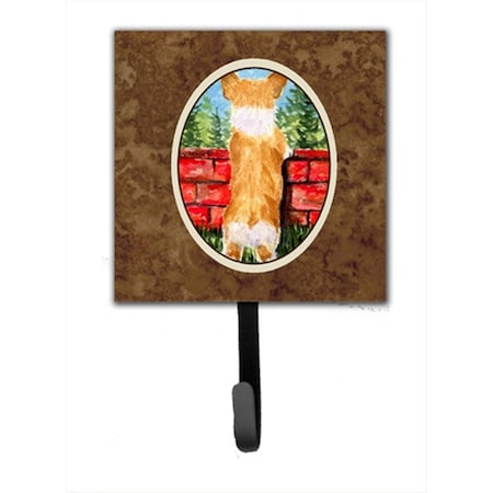 Jensendistributionservices 4.25 x 6 in. Corgi Leash Or Key Hook MI1656082